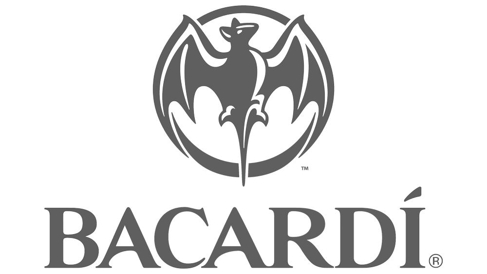 Bacardi Logo Grey